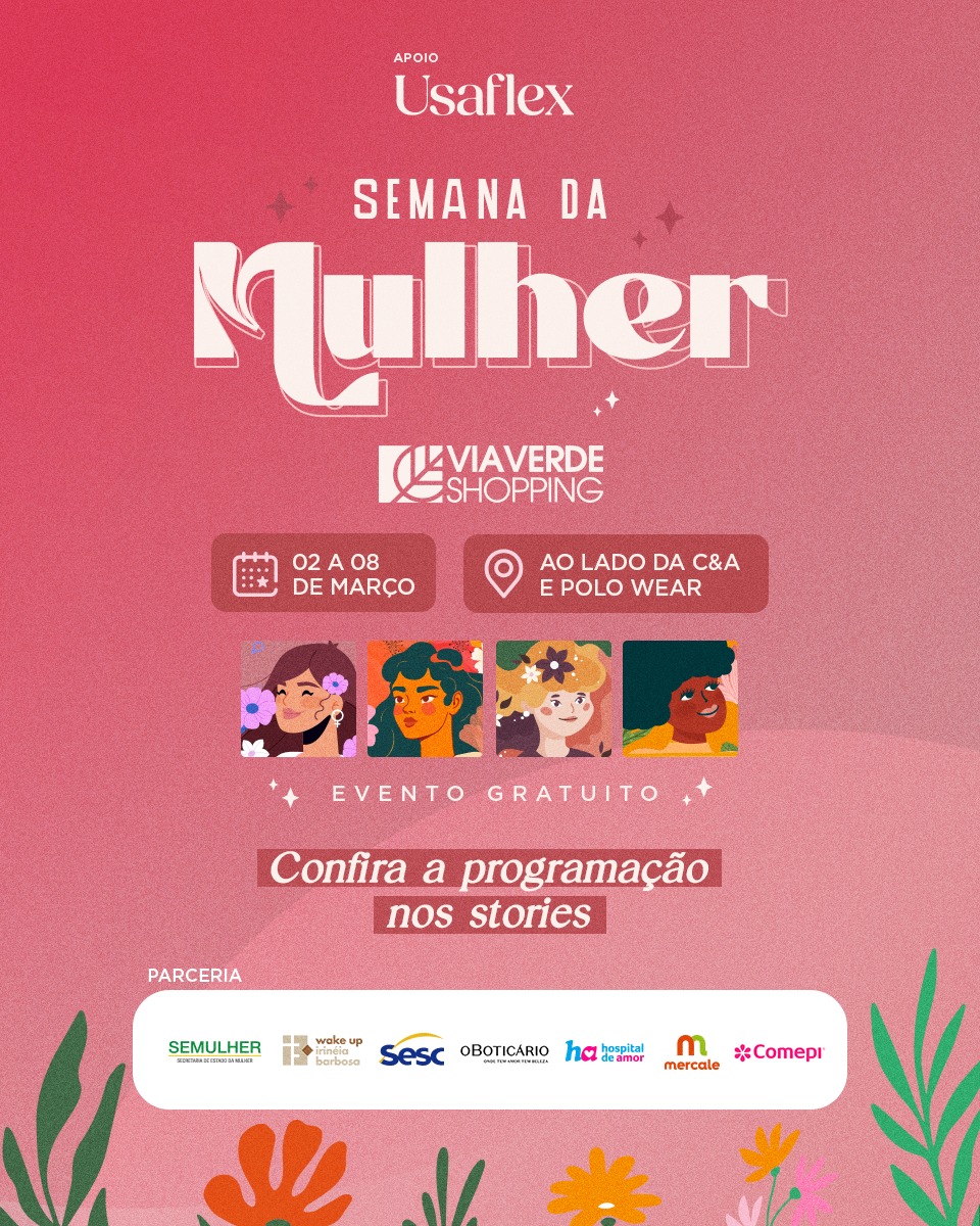 Final de semana no Via Verde Shopping terá programação especial “Mês das Mulheres” com saúde, informação e experiências gratuitas