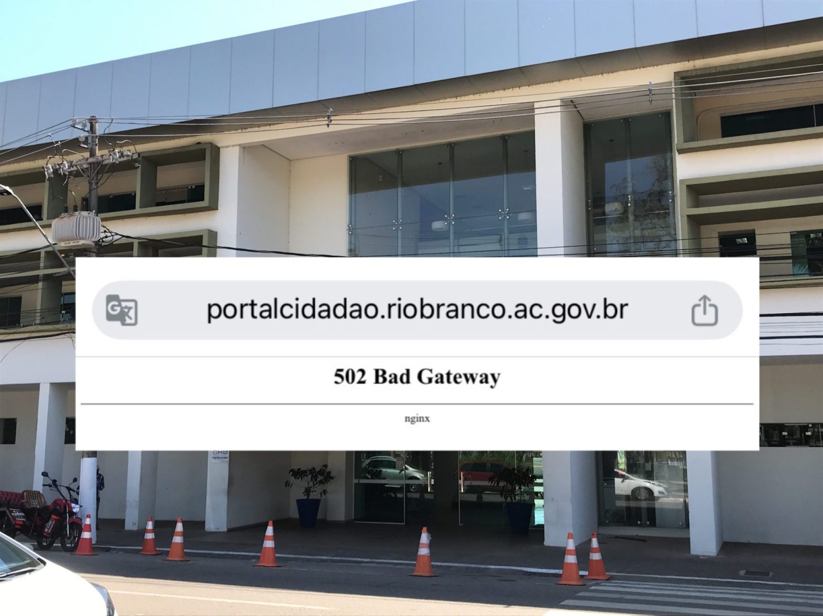 Apagão digital: migração de servidor da Prefeitura de Rio Branco trava serviços e prejudica empresas