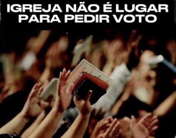 Candidato que fala em família e em crença ao invés de apresentar projeto é bucha pura