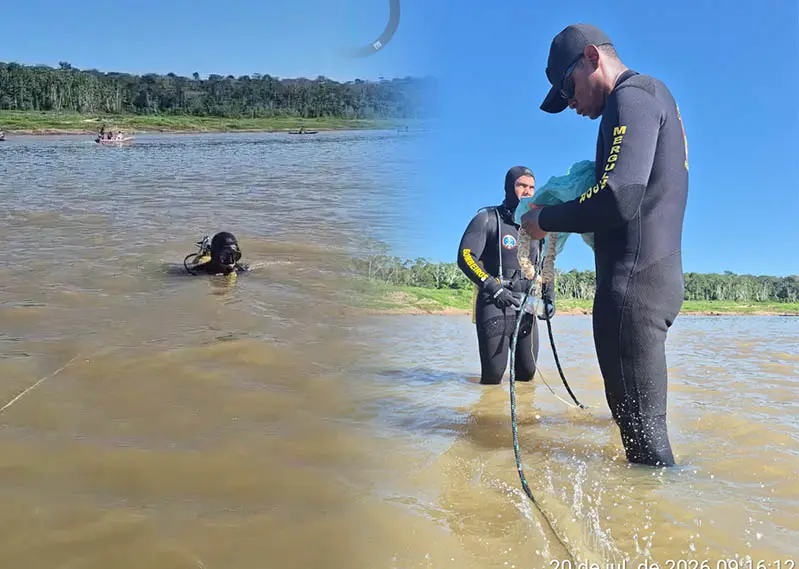 Corpo de criança de 3 anos é encontrado após 3 dias de buscas em Boca do Acre